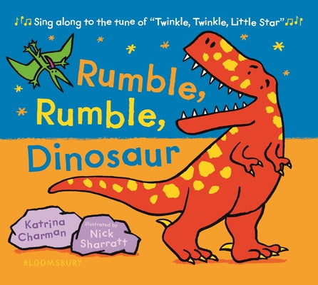 Rumble, Rumble, Dinosaur by Katrina Charman book cover