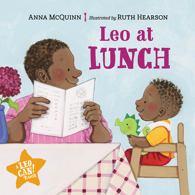 Leo at Lunch by Anna McQuinn book cover