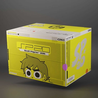 Scott Pilgrim 20th Anniversary B&w Hardcover Box Set by Bryan Lee O'Malley book cover