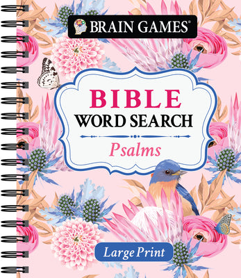 Brain Games - Large Print Bible Word Search: Psalms by Publications International Ltd book cover