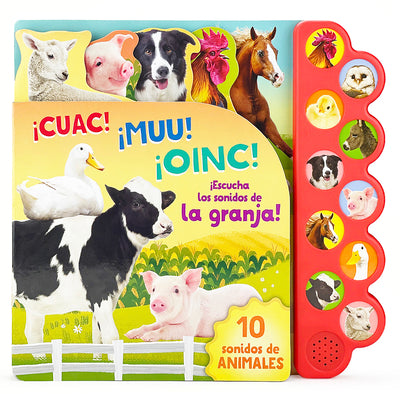 Cuac! Muu! Oinc! (Spanish Edition):