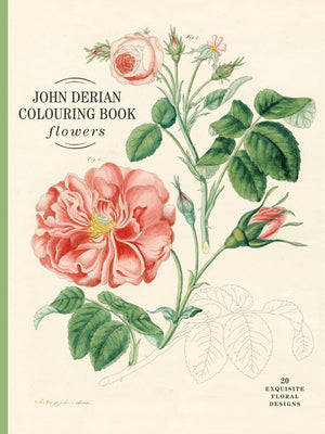 John Derian Colouring Book: Flowers by Derian, John book cover