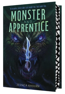 Monster and Apprentice by Jessica Khoury book cover