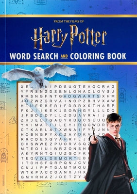 Harry Potter Word Search and Coloring Book by Editors of Thunder Bay Press book cover