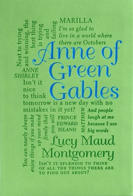 Anne of Green Gables by Lucy Maud Montgomery book cover