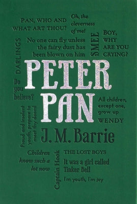 Peter Pan by J. M. Barrie book cover