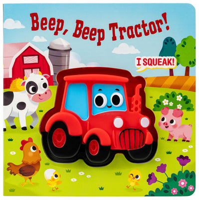 Squeeze & Squeak: Beep, Beep Tractor! by Morgan Finch book cover