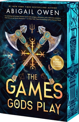 The Games Gods Play: An Enemies-To-Lovers Greek Gods Romantasy by Abigail Owen book cover