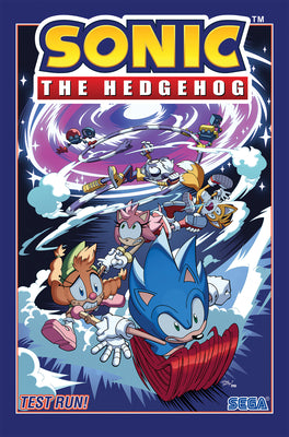 Sonic the Hedgehog, Vol. 10: Test Run! by Evan Stanley book cover
