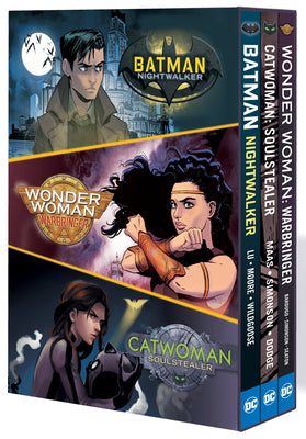 The DC Icons Series: The Graphic Novel Box Set by Marie Lu book cover