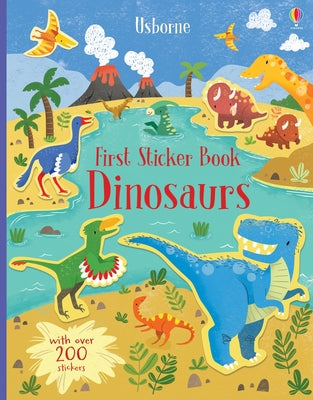 First Sticker Book Dinosaurs by Watson, Hannah book cover