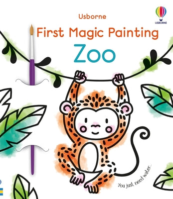 First Magic Painting Zoo by Abigail Wheatley book cover