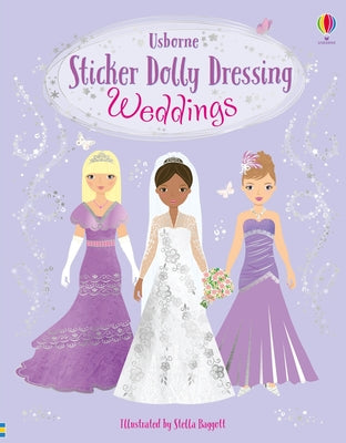 Sticker Dolly Dressing Weddings by Fiona Watt book cover