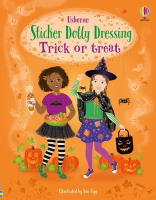 Sticker Dolly Dressing Trick or Treat by Fiona Watt book cover