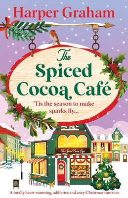 The Spiced Cocoa Caf by Harper Graham book cover