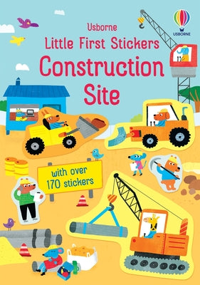 Little First Stickers Construction Site by Jane Bingham book cover