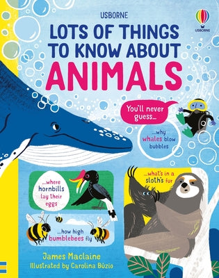 Lots of Things to Know about Animals by James MacLaine book cover