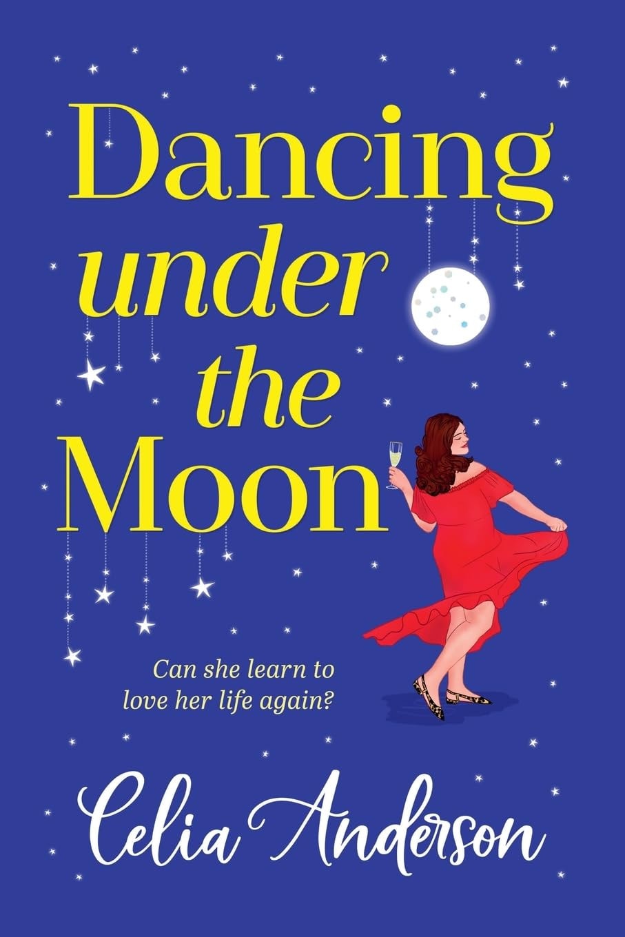 Dancing Under the Moon by Celia Anderson book cover