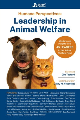 Humane Perspectives: Leadership in Animal Welfare by Cathy Rosenthal book cover