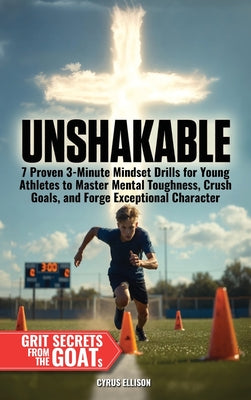 Unshakable: 7 Proven 3-Minute Mindset Drills for Young Athletes to Master Mental Toughness, Crush Goals, and Forge Exceptional Character by Cyrus Ellison book cover