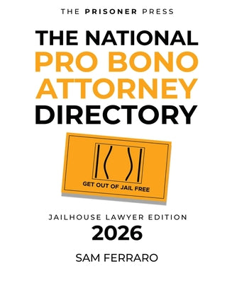 The National Pro Bono Attorney Directory by Sam Ferraro book cover