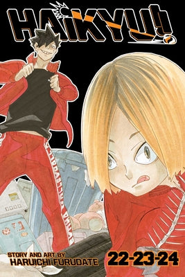 Haikyu!! (3-In-1 Edition), Vol. 8: Includes Vols. 22, 23 & 24 by Haruichi Furudate book cover