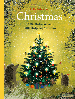 Christmas: A Big Hedgehog and Little Hedgehog Adventure by Britta Teckentrup book cover