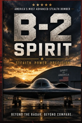 B-2 Spirit Stealth Bomber: The Complete Guide to America's Invisible Flying Wing: History, Stealth Technology, Engineering, Combat Missions, Weapons, by Meet Kapuria book cover