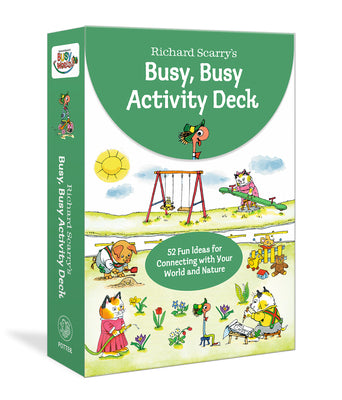 Richard Scarry's Busy, Busy Activity Deck: 52 Fun Ideas for Connecting with Your World and Nature product image