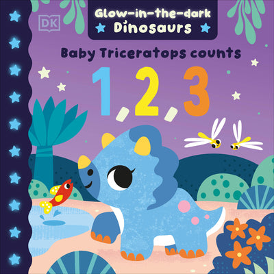 Baby Triceratops Counts 1, 2, 3 by DK book cover