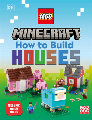 How to Build Lego Minecraft Houses (Library Edition) by Jessica Farrell book cover
