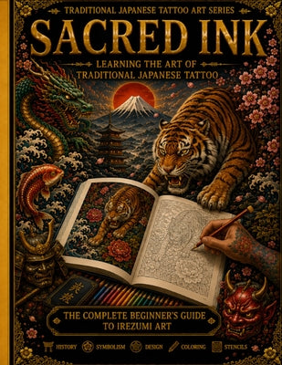 Sacred Ink: Learning the Art of Traditional Japanese Tattoo's by World Bright Publishing book cover