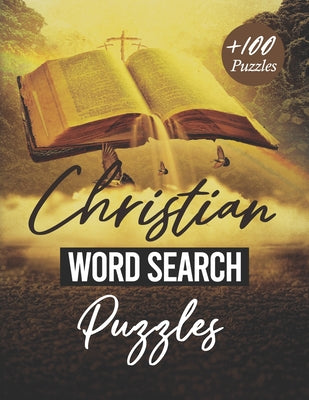 Christian Word Search: Christian Word Search Puzzles: Find the Words: A Large Print bible Word Search Book for Adults, Seniors and Kids by Bridge Activity Publishing book cover