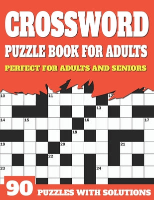 Crossword Puzzle Book For Adults: Large Print Sunday Enjoying Crossword Puzzles For Senior Parents And Grandparents With Solutions by Jl Shultzpuzzle Publication book cover