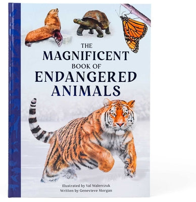 The Magnificent Book of Endangered Animals by Morgan book cover