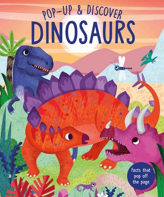 Pop-Up and Discover: Dinosaurs by Elizabeth Golding book cover
