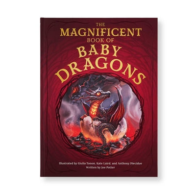 The Magnificent Book of Baby Dragons by Joe Potter book cover