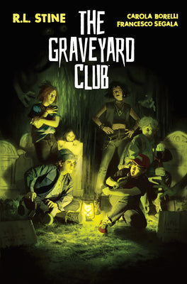 The Graveyard Club by R. L. Stine book cover