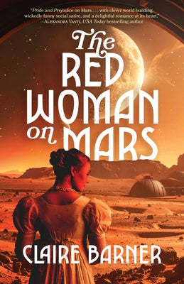 The Red Woman on Mars by Claire Barner book cover