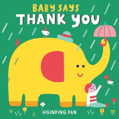 Baby Says Thank You by Hsinping Pan book cover