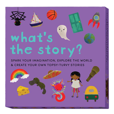 What's the Story? Storytelling Cards: A Storytelling Game of Exploration, Adventures and Language Building!