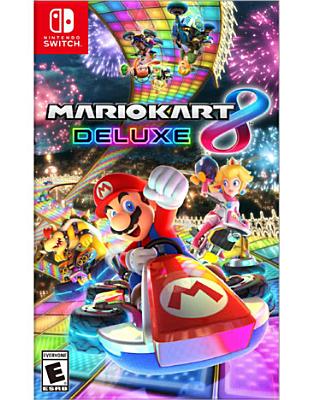 Book cover of Mario Kart 8 Deluxe by Nintendo of America