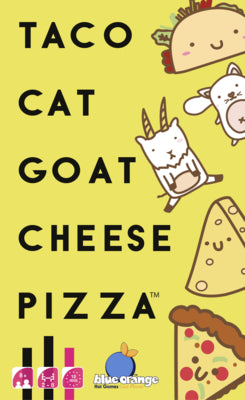 Book cover of Taco Cat Goat Cheese Pizza by Dolphin Hat Games
