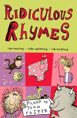 Book cover of Ridiculous Rhymes by Foster, John