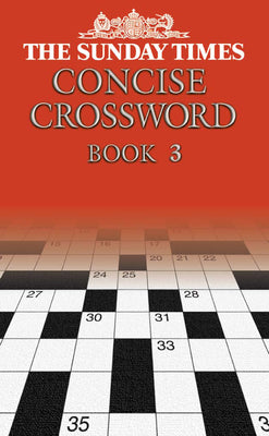 Book cover of The Sunday Times Concise Crossword Book 3 by Hall, Barbara