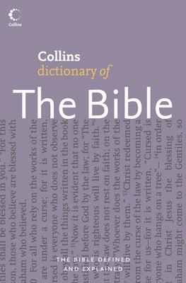 Book cover of Collins Dictionary of the Bible by Manser, Martin