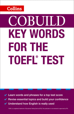 Book cover of COBUILD Key Words for the TOEFL Test by Nocontributor