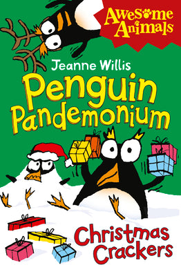 Book cover of Penguin Pandemonium - Christmas Crackers by Willis, Jeanne