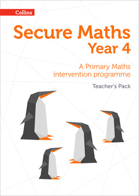 Book cover of Secure Year 4 Maths Teacher's Pack: A Primary Maths intervention programme by Hodge, Paul