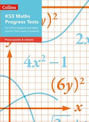 Book cover of KS3 Maths Progress Tests: For KS3 in England and Wales by Pearce, Chris